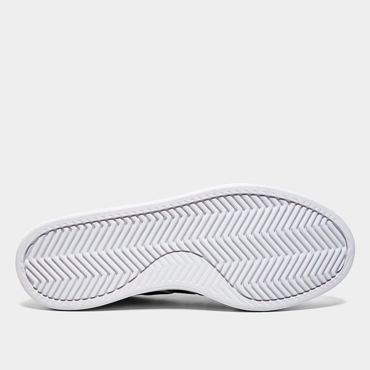 Miniatura Tênis Feminino Adidas Grand Court 2.0 Branco+Preto - 34