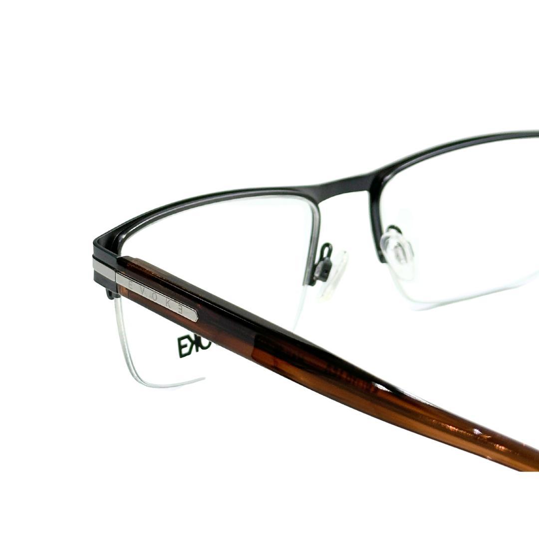 Miniatura Armação De Grau Evoke For You Dx183 02B Fio Nylon Brown