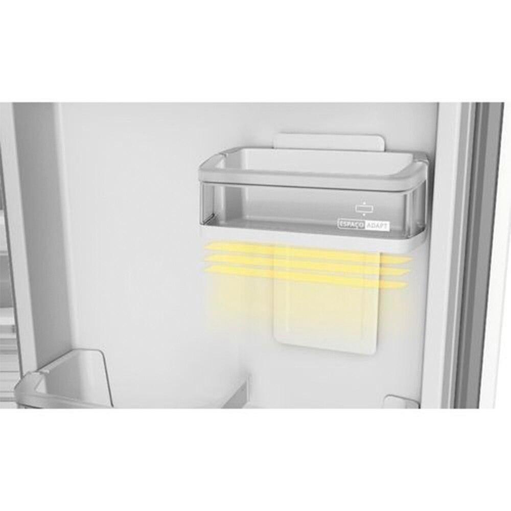 Miniatura Geladeira Brastemp Frost Free Duplex Inox 375 Litros BRM45JK 110 Volts