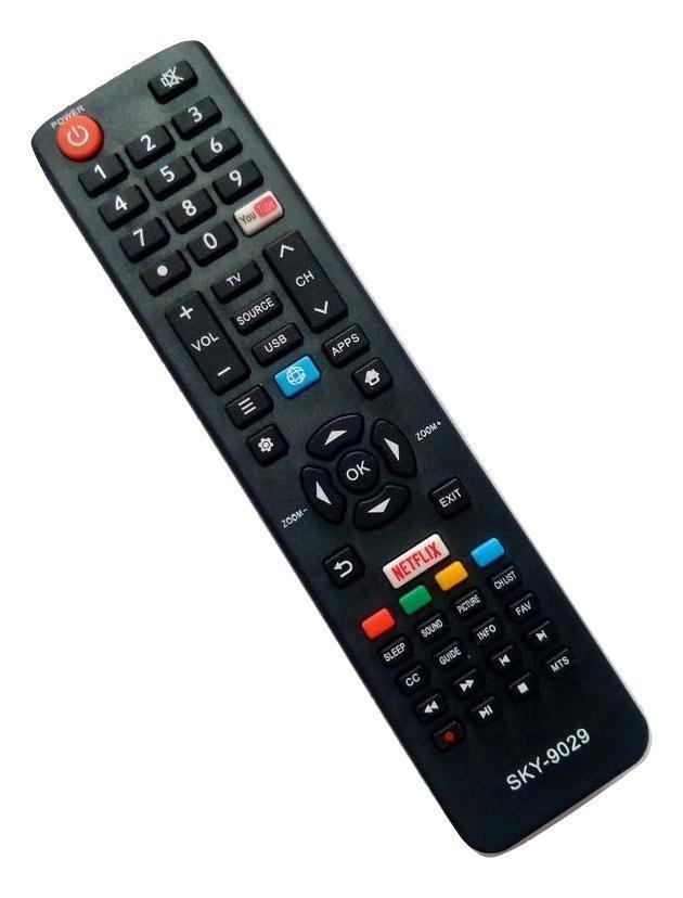 Miniatura Controle Remoto Tv Smart Semp Toshiba 49Sk6000 / Ct-6841 Controle remoto - Tv - Semp toshiba
