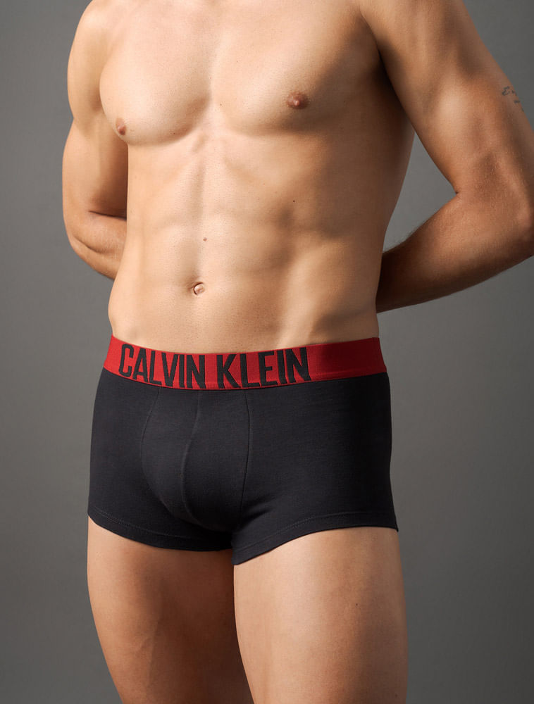 Miniatura Cueca Low Rise Cotton Intense Power Calvin Klein Underwear - Vermelho Escuro Cueca Low Rise Cotton Intense Power Calvin Klein Underwear Vermelho Escuro g