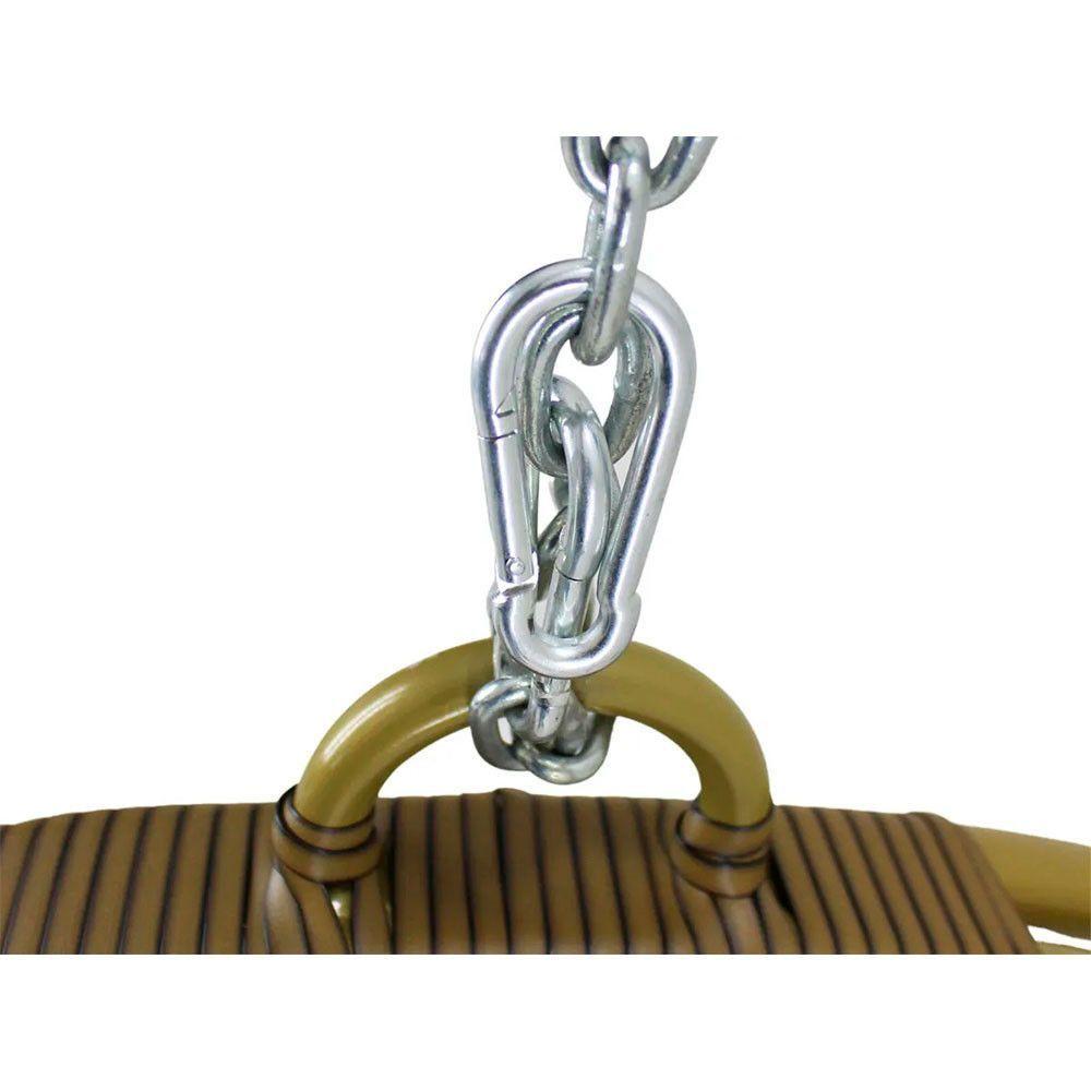 Miniatura Balanço Com Suporte Suspenso Em Alumínio Trama Original Azul Dark