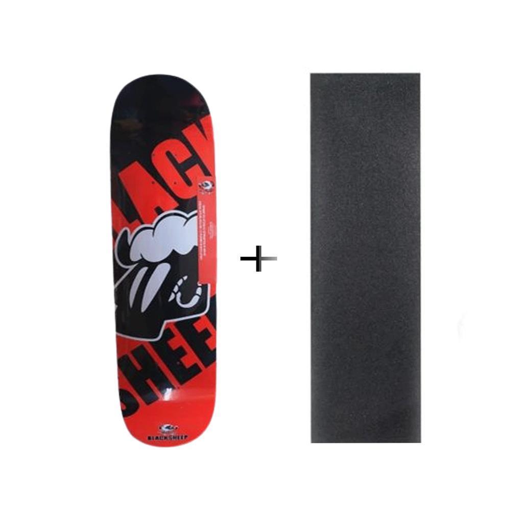 Miniatura Shape Maple Black Sheep Red 8.25 + Lixa Emborrachada