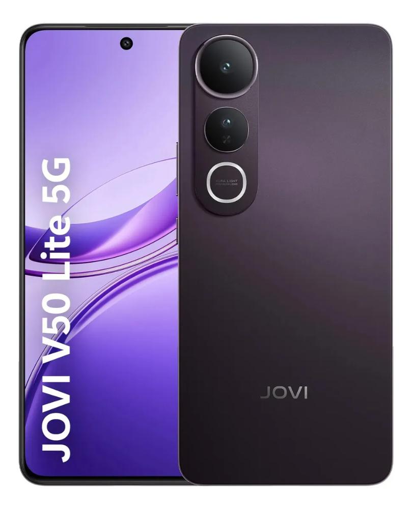 Smartphone Jovi V50 Lite 5g 256gb 8gb Ram Câmera 50mp Amoled 6.77 ' 6500mah 90w Android 15