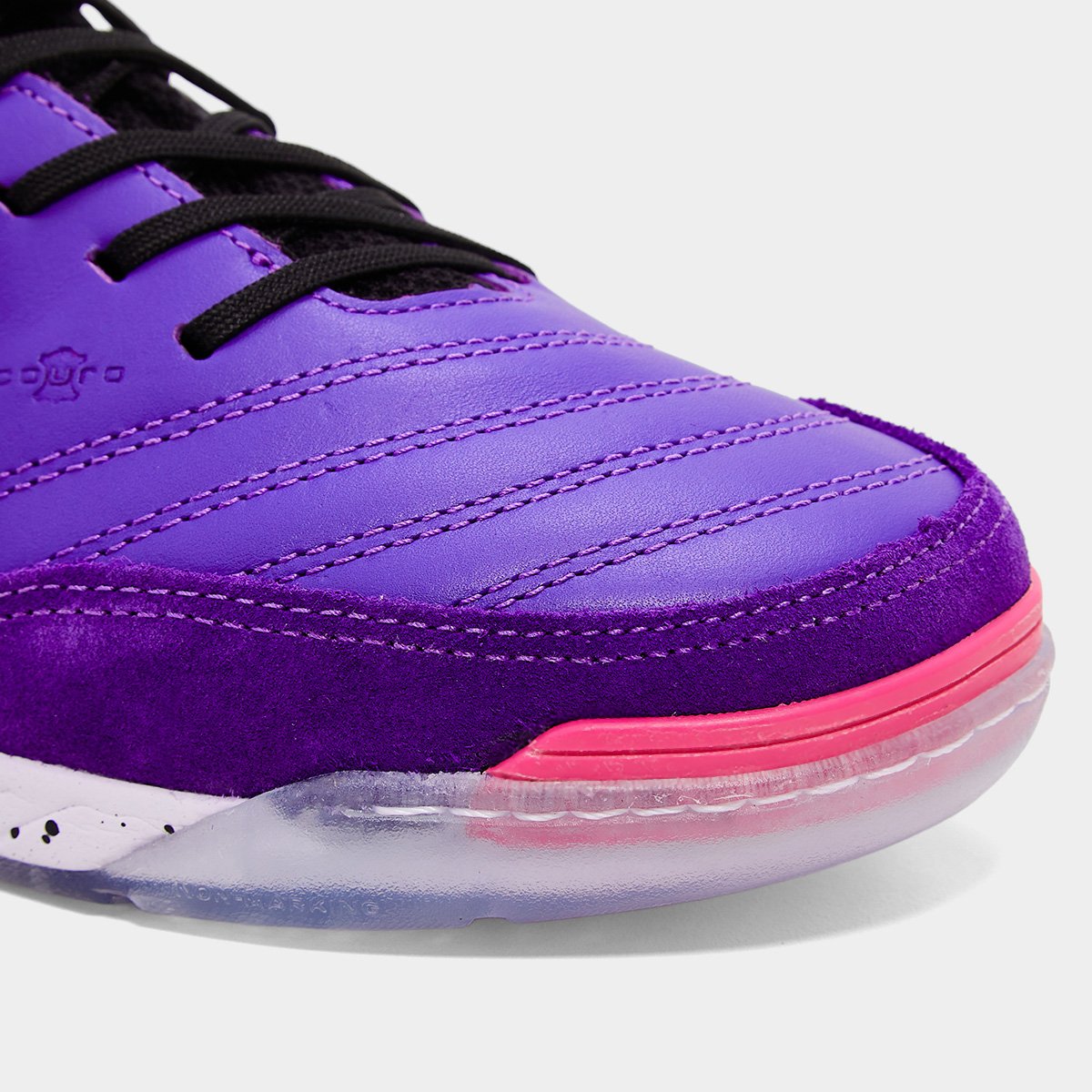 Chuteira Futsal Topper Lethal Masculina Roxo+Preto - 37