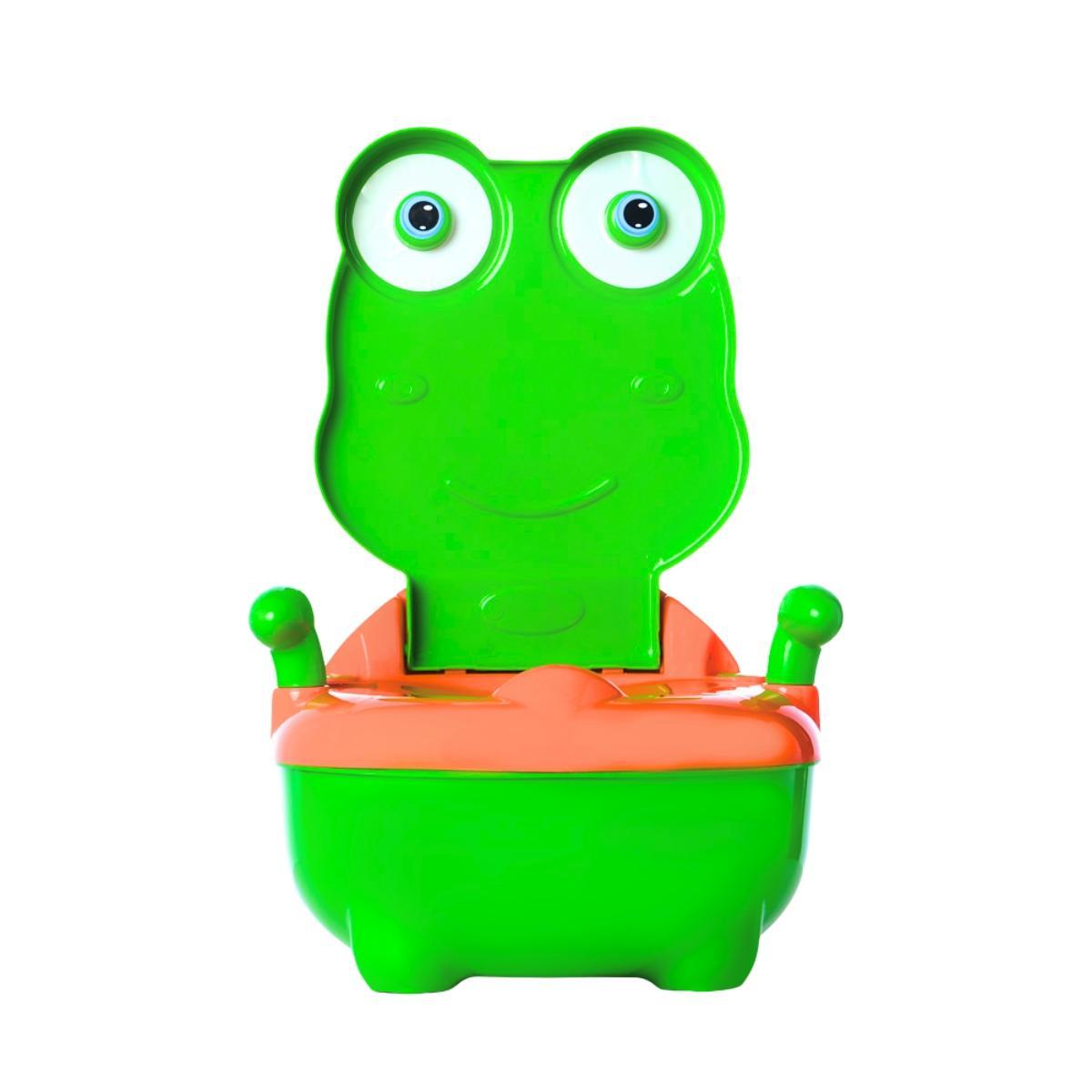 Miniatura Troninho Penico Infantil Musical Sapinho Verde - Replay Kids