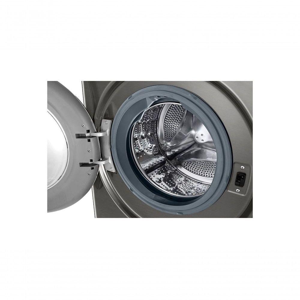 Lava e Seca Smart LG VC2 14kg Inox Look Com Inteligência Artificial AI DD CV9014PC2 110V
