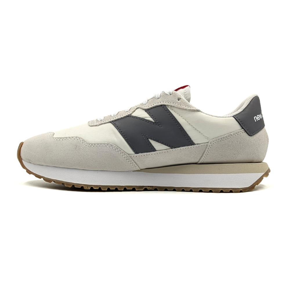 Miniatura Tênis New Balance 237v1 Masculino BEGE/GRAFITE - 38