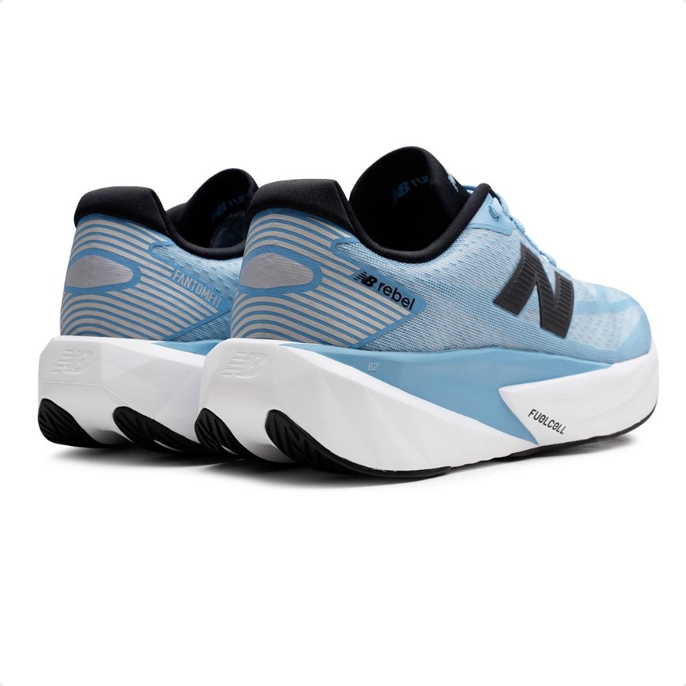 Miniatura Tenis New Balance Fuelcell Rebel V5 Masculino Azul / Branco - 38