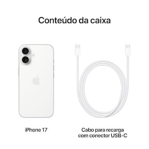 Apple iPhone 17 256GB 6,3" 48MP Branco