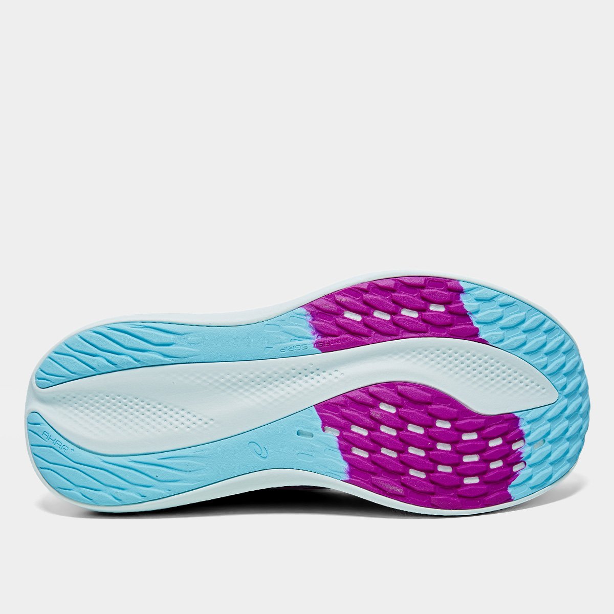 Miniatura Tênis Asics Glideride Max Feminino Rosa+Azul - 35