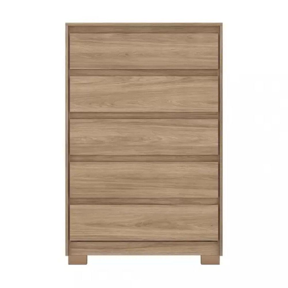 Miniatura Comoda Henn Andria 5 Gavetas Jequitibá