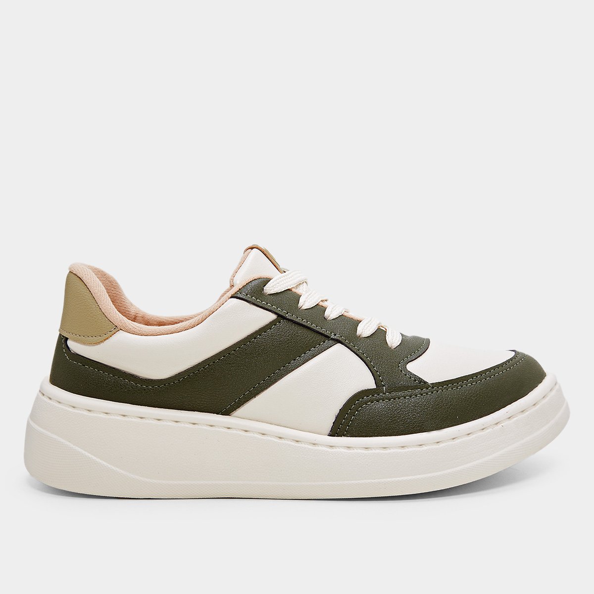 Miniatura Tênis Modare Básico 740210229632 Feminino Branco+Verde - 34