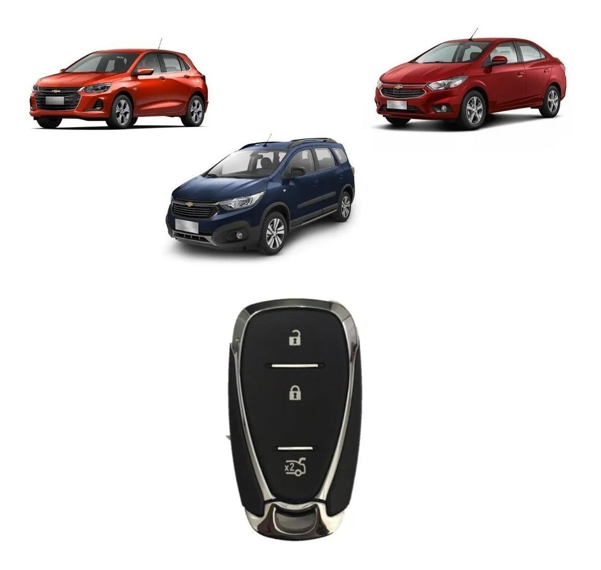 Miniatura Chave Carcaça Presença Gm Cruze Onix Tracker Equinox Spin 3B