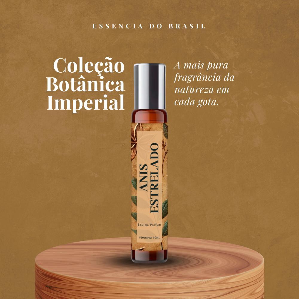 Perfume Roll On Anis Estrelado Mulher 10Ml + Óleo Essencial