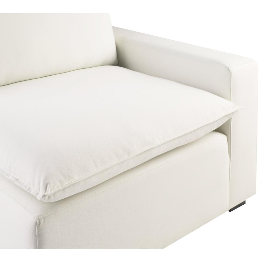 Miniatura Módulo Braço Esquerdo para Sofá Modular Hug 125cm CabeCasa MadeiraMadeira Bege