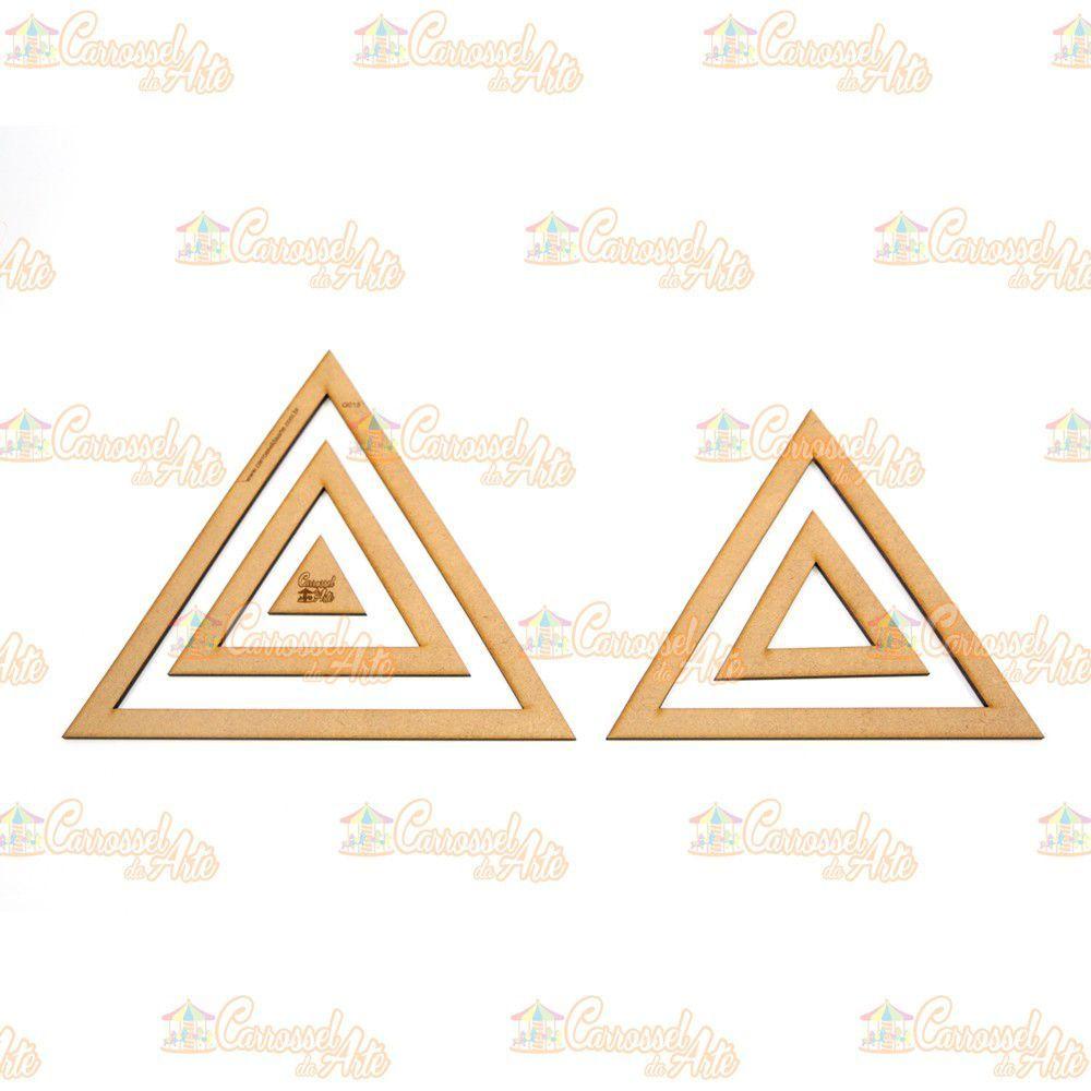 Miniatura Gabarito Triâgulo Mdf G015