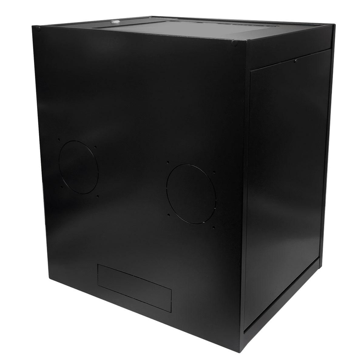 Miniatura Mini Rack Parede 19 Gforce, 8U X 570Mm, Visor Acrílico,