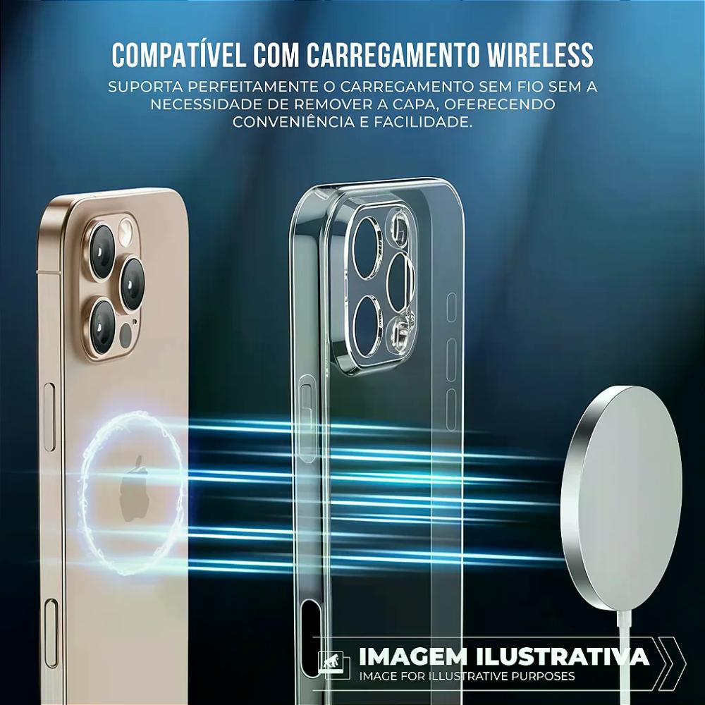 Miniatura Capa para Samsung Galaxy A56 - Crystal Slim - NÃO AMARELA - Gshield