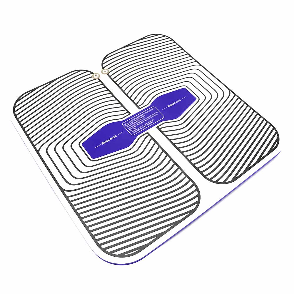 Miniatura Gel de Reposição Relaxmedic para Estimulador de Pulso Eletrônico Fisio Tens Pés 1 Un