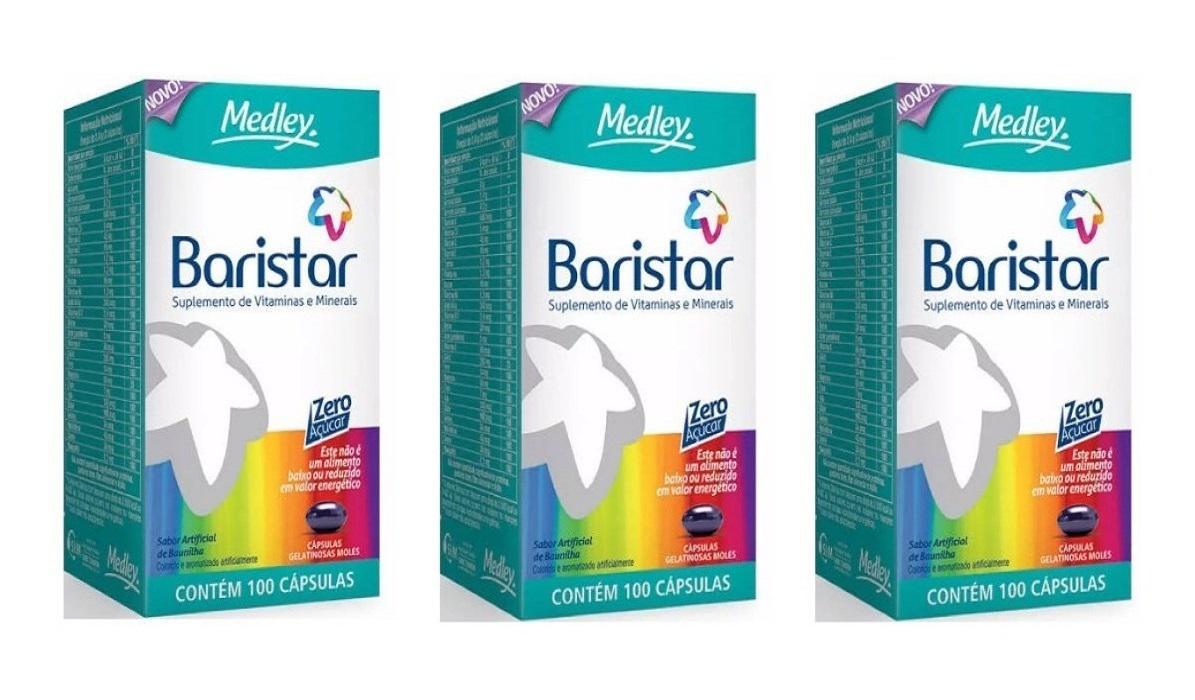 Miniatura Kit 3 Caixas Baristar 100 Cápsulas