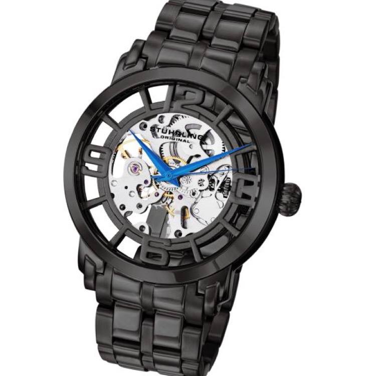 Miniatura Relógio Masculino Pulseira aço Importado Automático