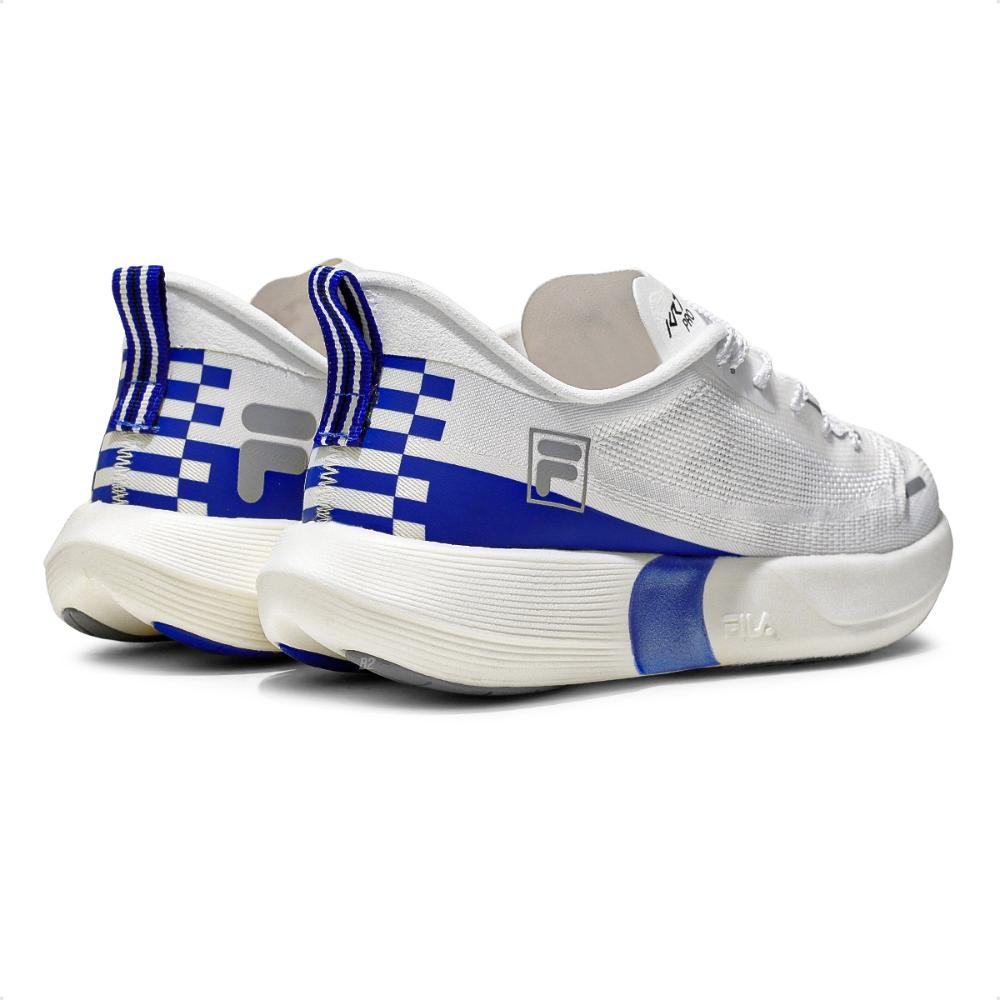 Miniatura Tênis Fila Kr7 Pro Speed Tech Masculino Branco / Azul - 38