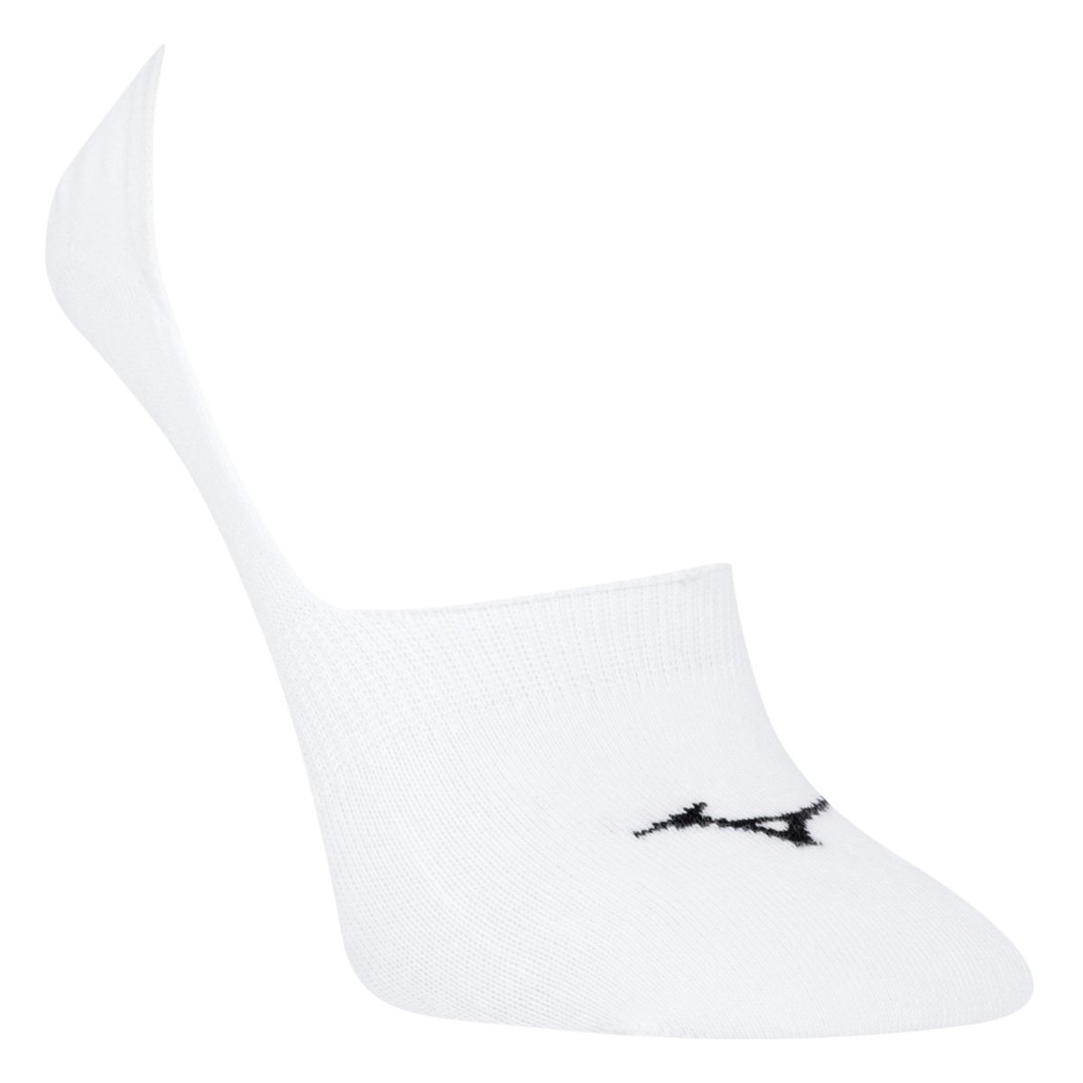 Miniatura Kit Meia Mizuno Basic I - 3 Pares Branco+Preto - 39/44