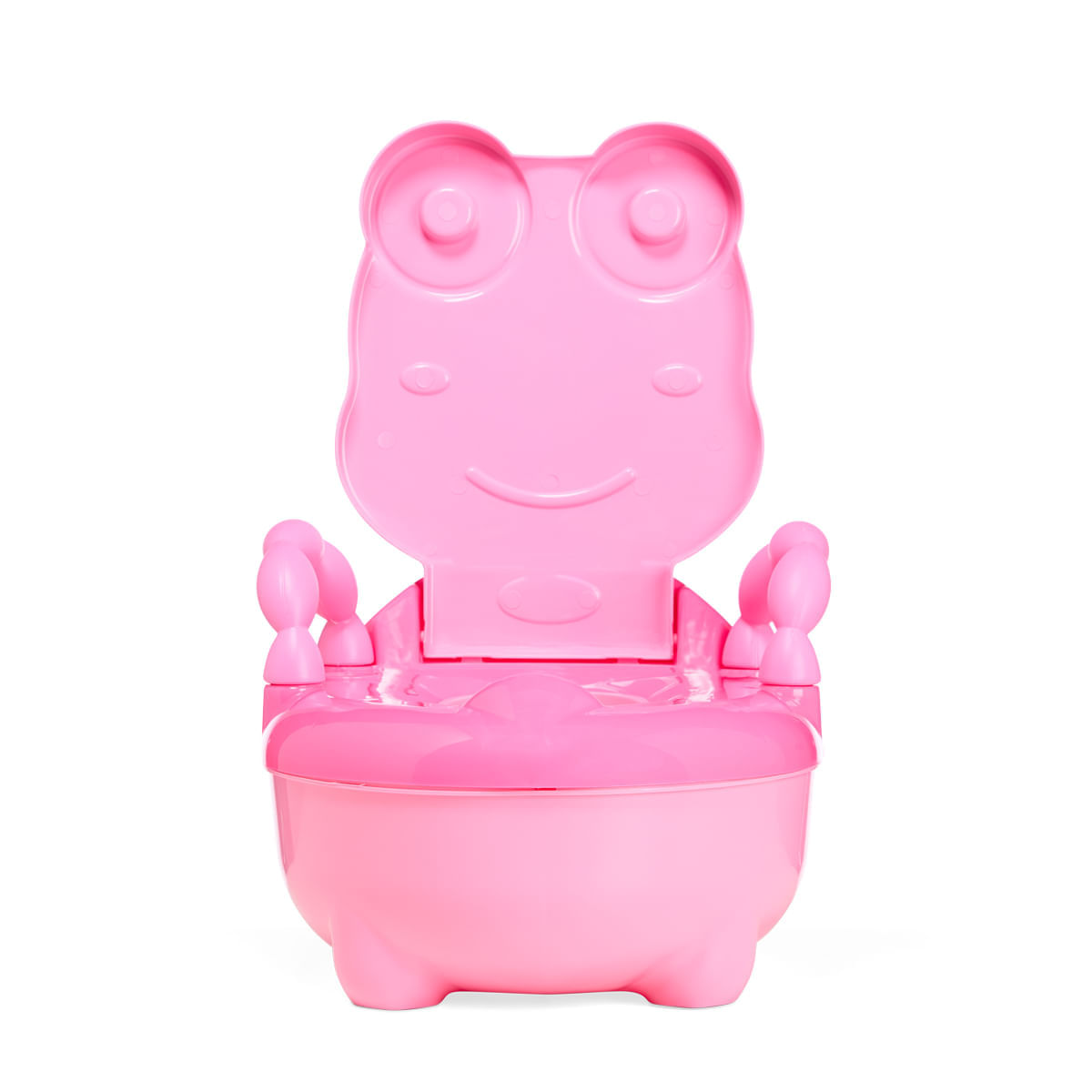 Miniatura Troninho Infantil Musical Penico Sapinho Rosa - Replay Kids