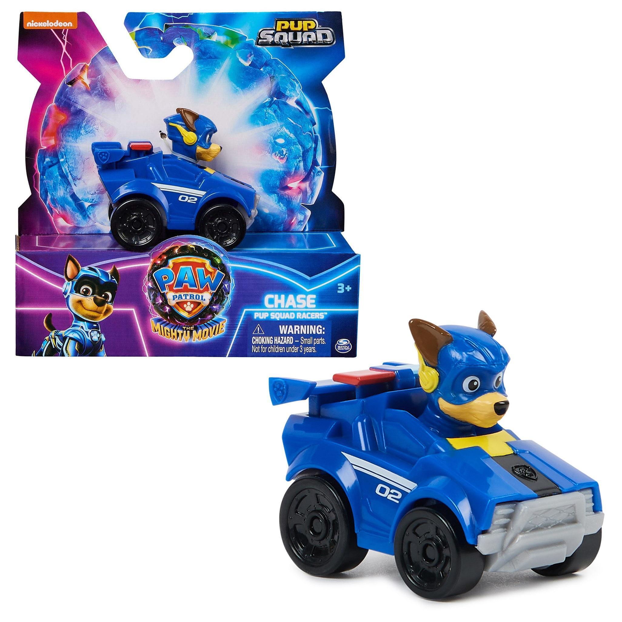 Miniatura Carrinho Patrulha Canina Racer Miniatura E Boneco Brinquedo