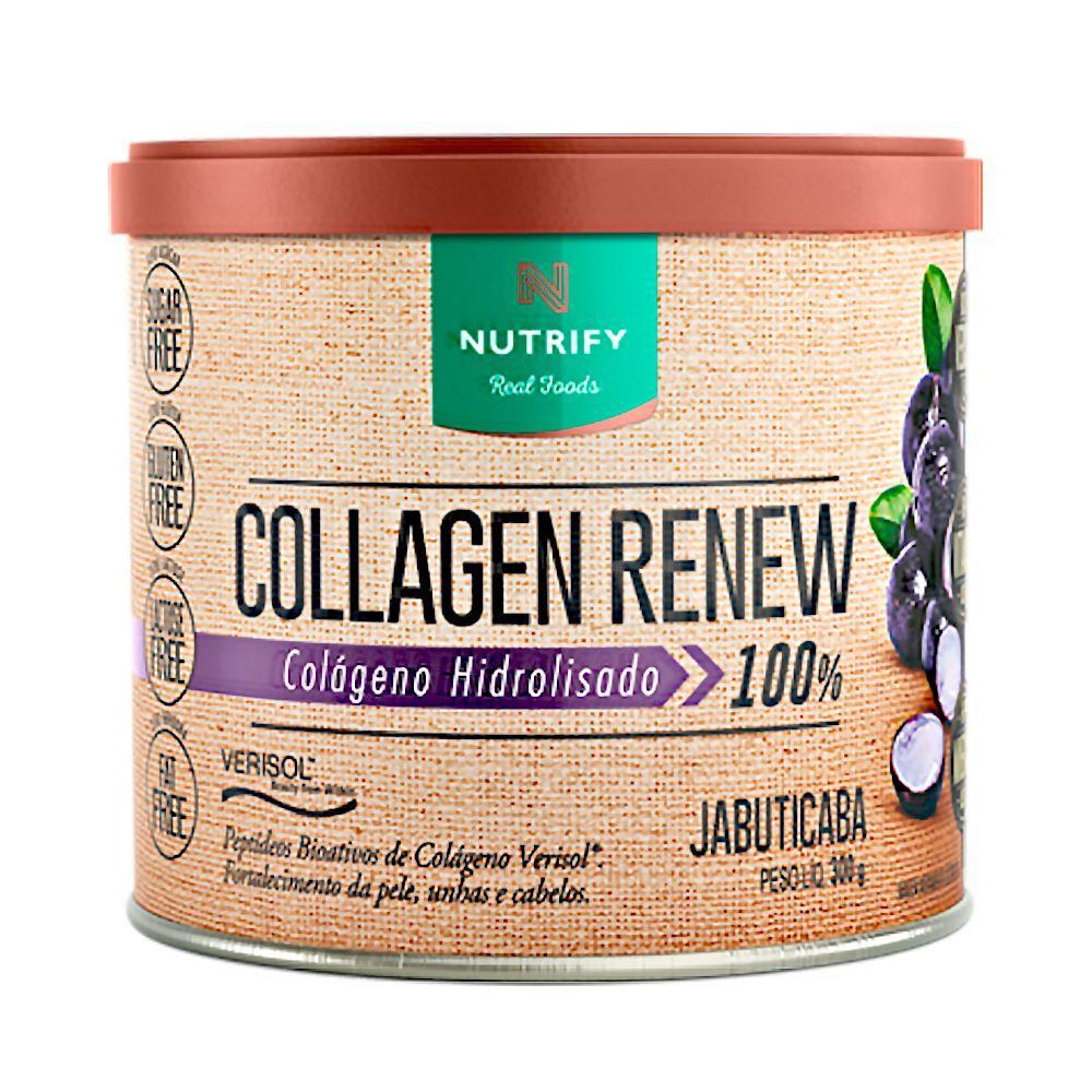 Miniatura Kit 3 Collagen Renew Colágeno Hidrolisado Jabuticaba Nutrify 300g