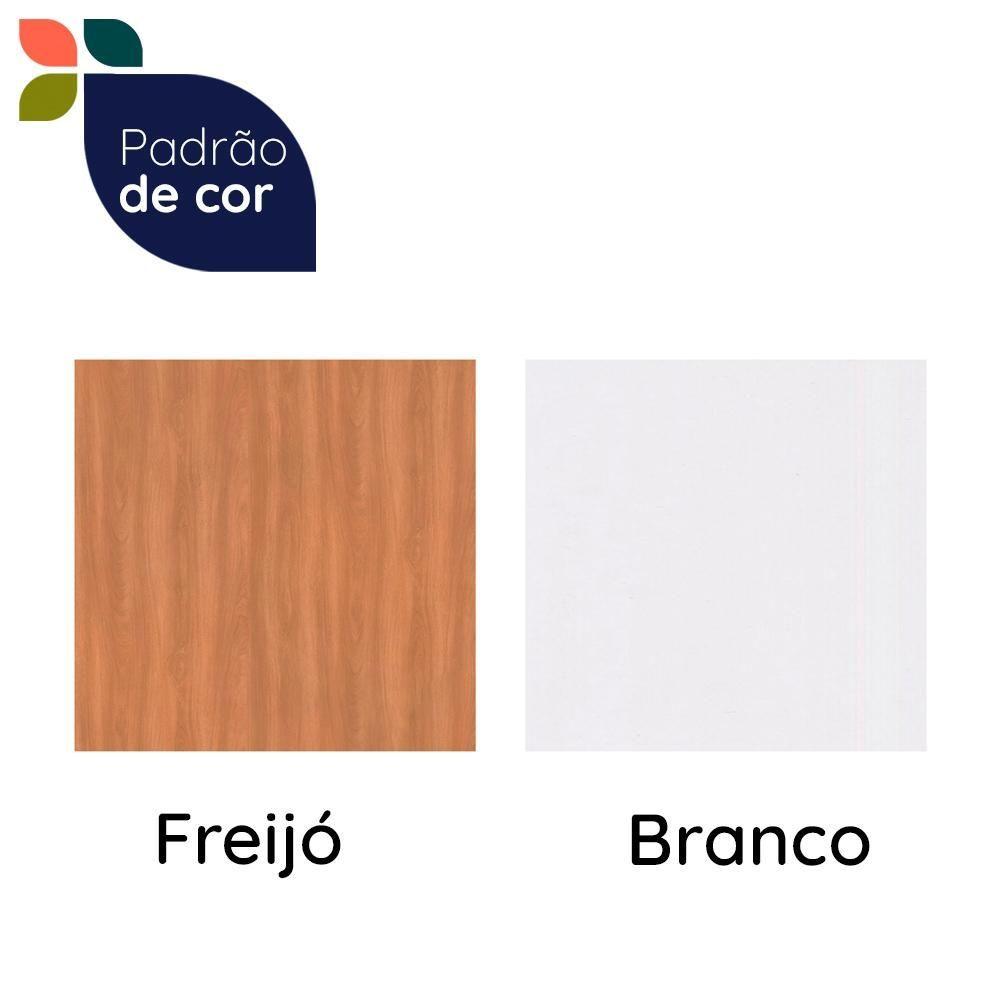 Balcão Fruteira Telasul âmbar 1 Porta Freijó Com Branco Freijó Com Branco