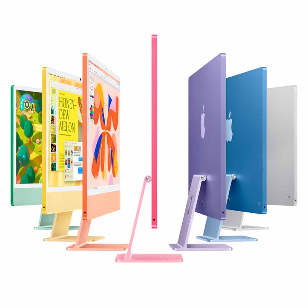 Miniatura iMac 24", Tela Retina 4.5K Apple, Processador M4, (16GB RAM, SSD de 256GB) - Azul Bivolt