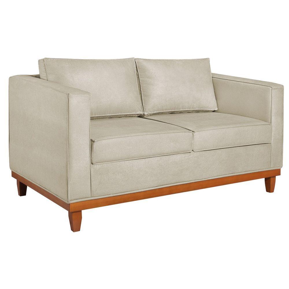 Miniatura Kit Sofa 3 Lugares E 2 Poltronas Europa 180 Cm Bouclé Adj Decor Bege