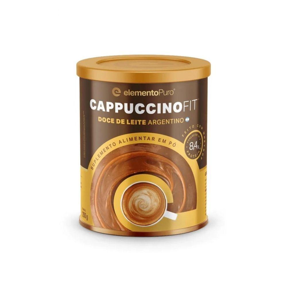 Miniatura Cappuccino Fit Com Verisol 200g Sabor Doce De Leite Argentino