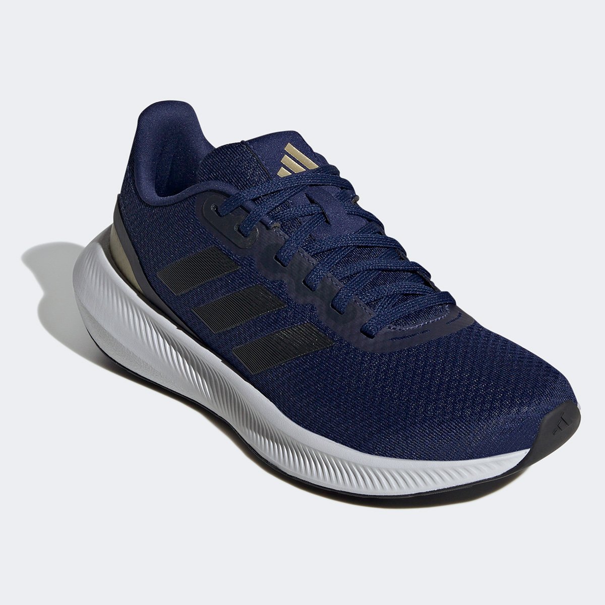 Miniatura Tênis Adidas Runfalcon 3.0 Feminino Marinho+Preto - 34