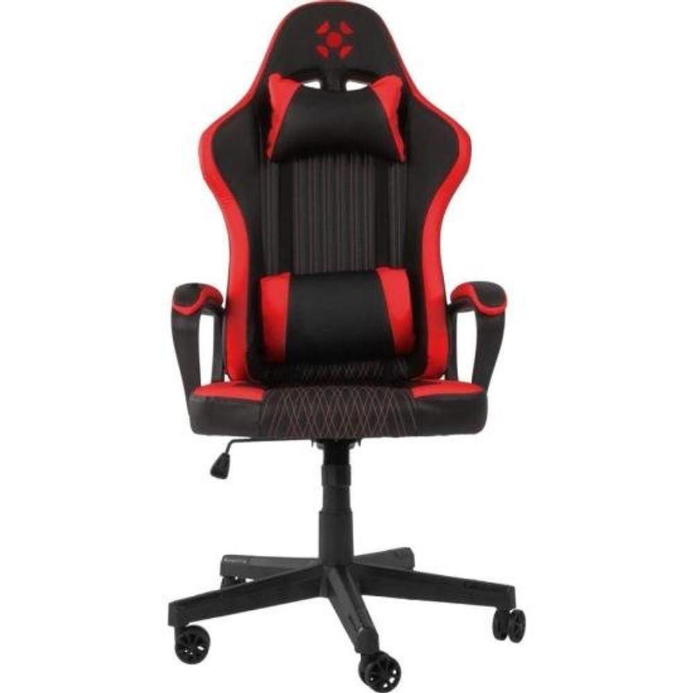 Miniatura Cadeira Gamer Fortrek Vickers Preta-vermelha