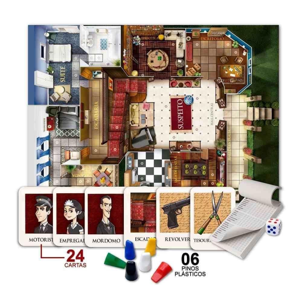 Miniatura Jogo Suspeito - Descubra Todos Os Mistérios - Pais E Filhos