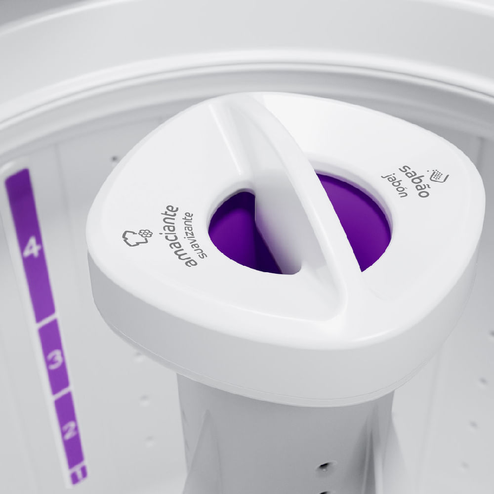 Máquina de Lavar Consul 9 kg Branca com Dosagem Econômica e Ciclo Edredom - CWB09BB 110V