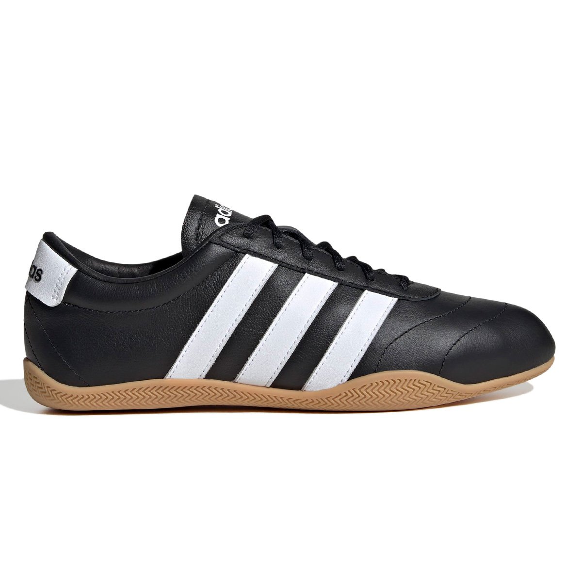 Miniatura Tênis Adidas Grand Court LO Feminino Preto+Branco - 34