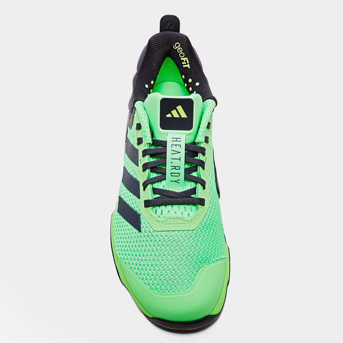 Miniatura Tênis Adidas Dropset 3 Verde Limão+Preto - 38