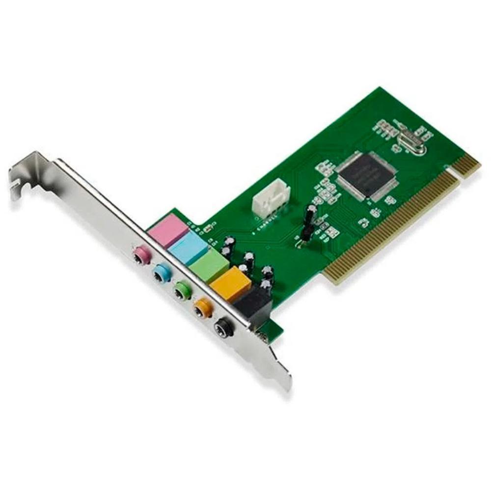 Miniatura Placa De Som - 5.1 Canais - 32Bits - Pci