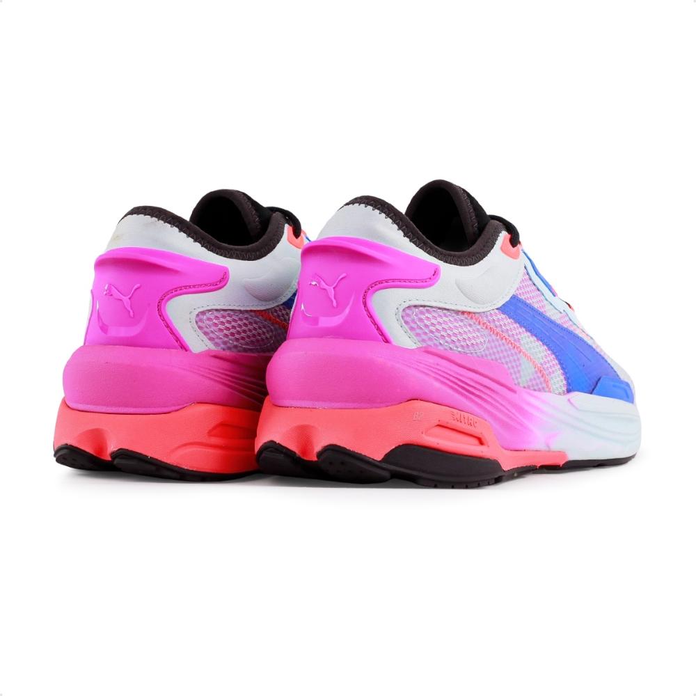 Miniatura Tênis Puma Extent Nitro Ultraviolet Masculino Rosa / Azul - 40