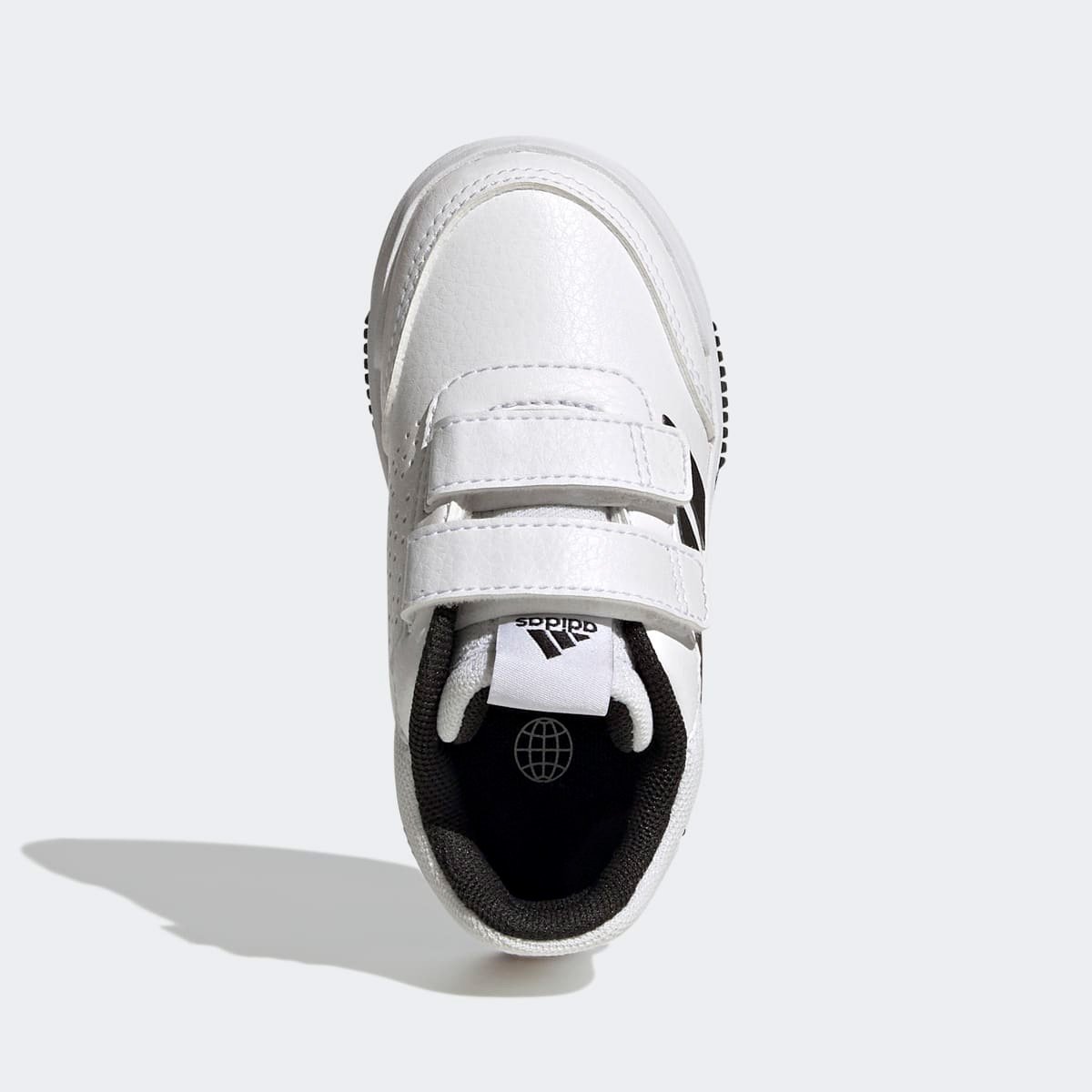 Miniatura Tênis Infantil Adidas Tensaur Sport 2.0 Branco+Preto - 19