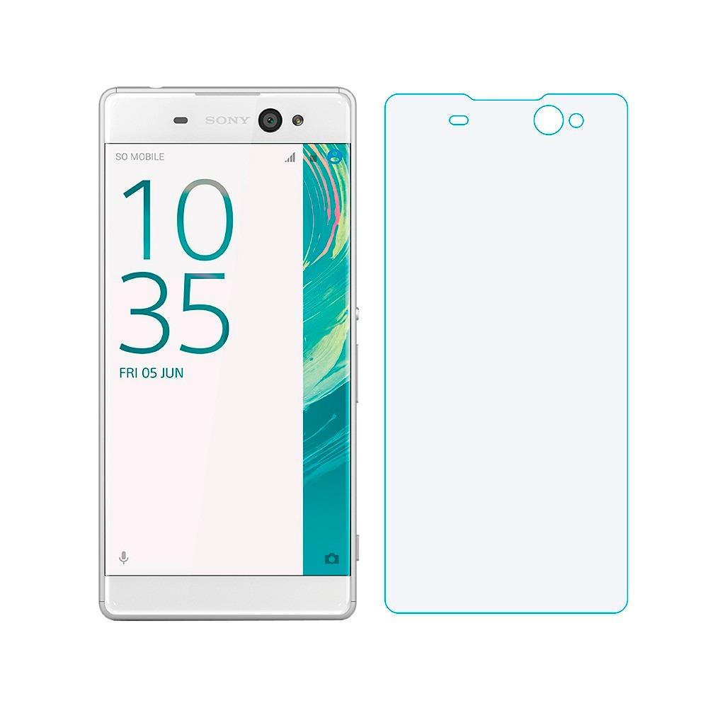 Miniatura Kit Capa Fumê para Sony Xperia XA + Película de Vidro