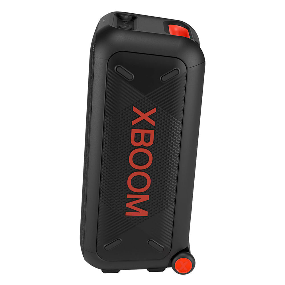Miniatura Caixa de Som Bluetooth LG Partybox Xboom XL9T com Proteção IPX4, Display de Pixel LED, Sound Boost, 1000W RMS Bivolt