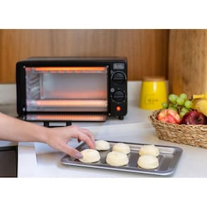 Forno Elétrico Black&Decker FT9N 9L Timer 60min Vidro Temperado 250°C 220V