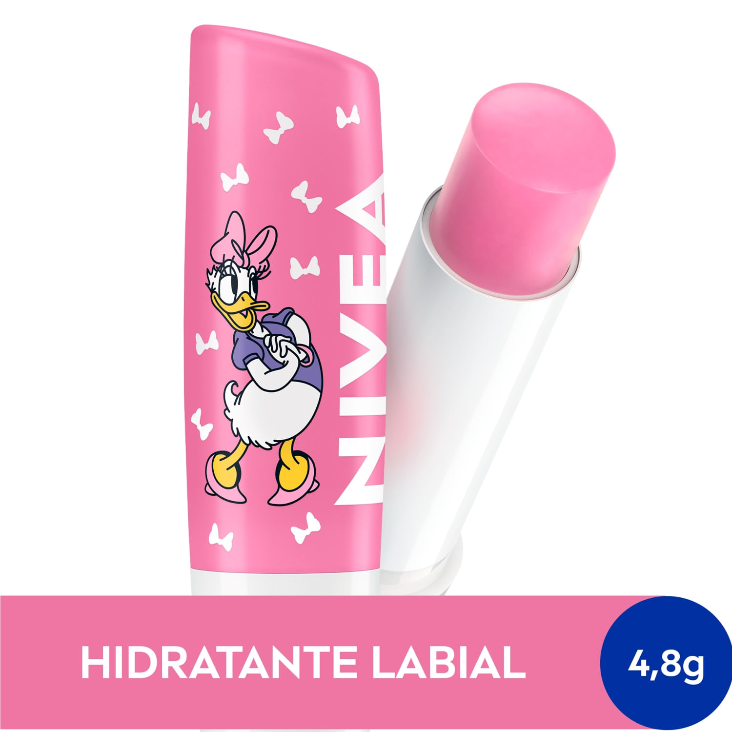Miniatura NIVEA Disney Mickey e Amigos Doce Rosé - Hidratante Labial 4,8g