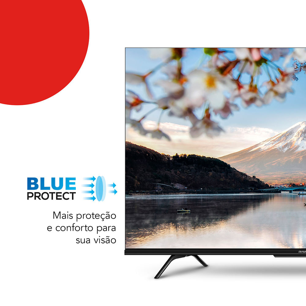 Smart TV AIWA 75” GOOGLE TV 4K Comando de voz Dolby Vision&Atmos BIV