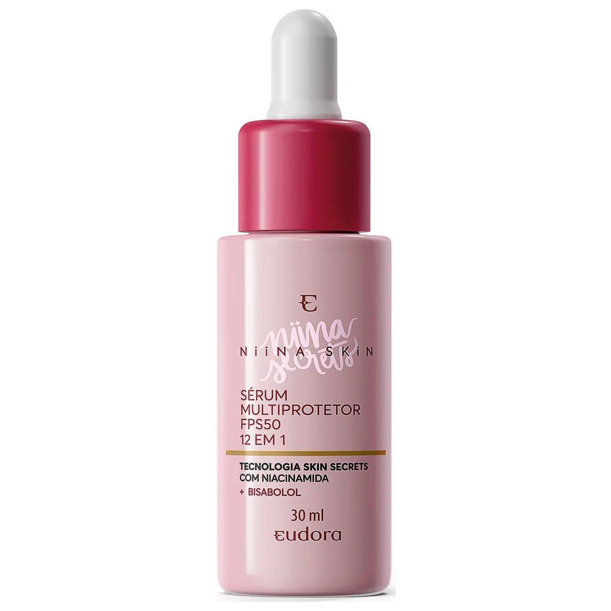 Miniatura Sérum Facial Multiprotetor Fps 50 12 Em 1 Niina Secrets Skin